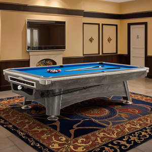 Mesa de billar y snooker Bilyaran popular de fábrica con 15 años de experiencia, con pizarra y amortiguación, para uso en clubes y salones de billar. - Product Image 1