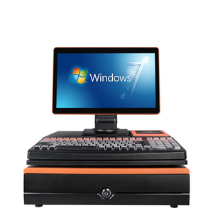 Chất lượng tốt nhất 15.6 inch tất cả trong một máy POS với tiền mặt hộp máy in Bàn phím tiền mặt đăng ký hệ thống POS cho siêu thị - Product Image 6