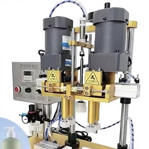 เครื่องปิดฝาขวดน้ำหอมแบบกึ่งอัตโนมัติไฟฟ้า พร้อมอุปกรณ์กดขวด - Product Image 1