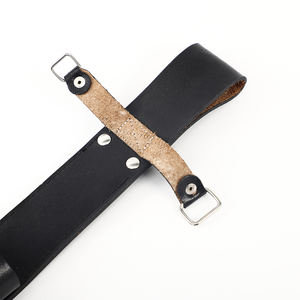 レザーヘビーデューティセキュリティバッグポーチ拡張可能なバトンホルダーアウトドアレザー戦術バトンホルダーポーチ - Product Image 3