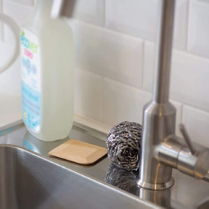 Raschietti Ecologici in Bambù per Pentole, Puliscono in Sicurezza Padelle, Piatti, Ciotole Senza Graffiare - Product Image 6