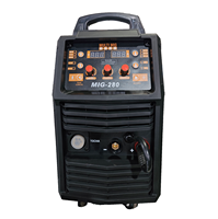 Machine à souder MIG/TIG/MMA à inverseur industriel 1P 220V 3 en 1 MAG CO2 MIG-280 avec bobine de fil de 15 kg