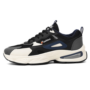 Zapatos Deportivos Casuales para Hombre, con Suela Gruesa de Encaje, Ligeros, Antideslizantes, con Plantilla de Goma, Tendencia de Moda EVERGREEN para Primavera - Product Image 3