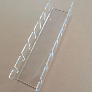 Soporte de Acrílico en Forma de U para Gorras de Béisbol, Venta al por Mayor, Sin Necesidad de Instalación, Capacidad para hasta 14 Gorras, Color Negro/Transparente - Product Image 6