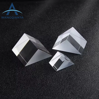 AR Coated Optical K9 Glass 90% Clear Aperture Right Angle Prisms for Imaging Beam Displacement