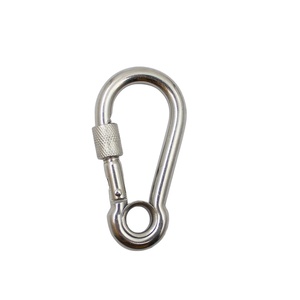 Açılış anahtar-kilit karabina Metal marin donanımı dışında yaylı kanca paslanmaz çelik - Product Image 6