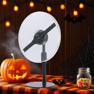 High Definition WiFi App Remote Control Bluetooth Holographic Display Advertising LED <b>3D</b> <b>Hologram</b> <b>Fan</b> for Store (8.66inch) - Product Image 3