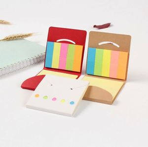 Wholesale Custom Newest Selling High Quality Eco <b>Memo</b> <b>Pads</b> Adhesive Sticky Notes With Hole - Product Image 5