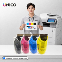 Bubuk Toner Kompatibel UNICO 106R04045 106R04042 106R04043 106R04044 untuk Xerox VersaLink C8000 K Toner Warna CMY Grosir