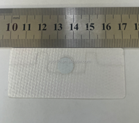 Étiquette RFID tissée lavable à double fréquence avec fonctions NFC et UHF