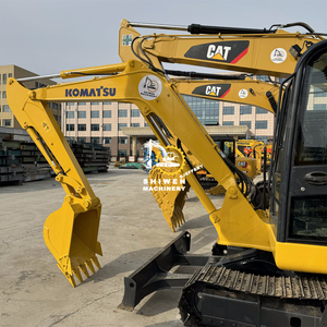 Mini pelle sur chenilles Komatsu PC56 d'occasion à bas prix avec moteur en bon état Modèle 5.5 tonnes 2021 d'origine japonaise - Product Image 4