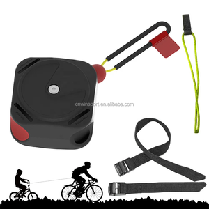 160g vélo poulie corde ODM piste vélo remorque corde OEM enfants rétractable vélo sangle de remorquage US Stock vélo système de remorquage - Product Image 2