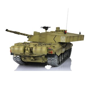 Modèle de char de combat principal <span class=keywords><strong>Challenger</strong></span> <span class=keywords><strong>2</strong></span> britannique à grande échelle, version 1/16, télécommandé <span class=keywords><strong>2</strong></span>.4G, avec fonctions de fumée, de tir et de son - Product Image 5