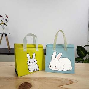 Bolsa Térmica Personalizada al por Mayor, Ecológica, Reciclable, Impermeable, para Sándwiches, Pasteles, Pan, Almuerzo, Diseño Aislado de PP No Tejido - Product Image 3