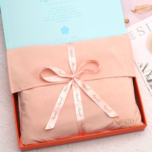 Cao Cấp Nhung Phong Bì Túi Cho Bao Bì Túi Xách Biểu Tượng Tùy Chỉnh In Faux Da Lộn Quà Tặng Quần Áo Bao Bì Pouch Bụi Túi Nhung - Product Image 5