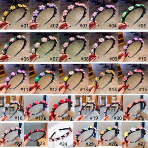 Venta al por mayor de <span class=keywords><strong>diademas</strong></span> de plástico con dibujos animados coreanos para <span class=keywords><strong>niñas</strong></span>, accesorios para el cabello, accesorios para fijar flequillos, proveedores de <span class=keywords><strong>diademas</strong></span> - Product Image 5