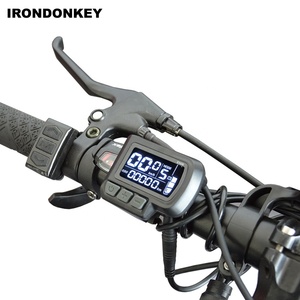 Compteur de vitesse électrique à affichage LCD 36V 48V pour odomètre de vélo électrique avec prise WP 6pin Ebike Display - Product Image 1
