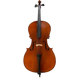 New Listing Support Customized Ebony 4/4-1/10 Professional Antiqued Cello With Spraying Shiny