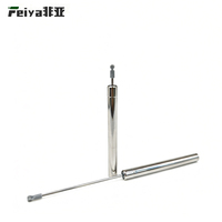Rail de porte coulissante pour armoire - Amortisseur hydraulique silencieux (Installation facile)