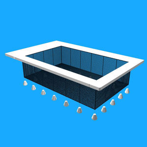 Protecteur de <span class=keywords><strong>piscine</strong></span> flottant gonflable en PVC de haute qualité avec filet anti-méduses pour la natation en mer pour enfants - Product Image 5