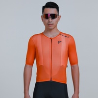 Maillot de cyclisme unisexe léger à manches courtes pour équipe, vêtements de cyclisme personnalisables, coupe aérodynamique, tenue d'équipe de club