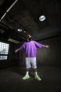 Áo thun nam oversize chấ<span class=keywords><strong>t</strong></span> cotton 100%, tay ngắn, kiểu dáng vintage, chấ<span class=keywords><strong>t</strong></span> lượng cao, phong cách đường phố, in hình <span class=keywords><strong>t</strong></span>ùy chỉnh, kiểu dáng vai rơi. - Product Image 4