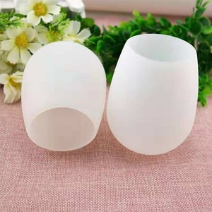 Verre à vin en silicone incassable sans BPA 390 ml – Classique, durable et portable, écologique, pour vin rouge - Product Image 2