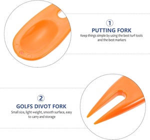 Tùy Chỉnh Golf Divot Công Cụ Sửa Chữa Trọng Lượng Nhẹ Nhựa Sân Golf Đánh Dấu Dforks Sân Golf Dforks Sửa Chữa Phụ Kiện Cho Bãi Cỏ Ngoài Trời - Product Image 3