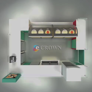 Western <strong>Laughing</strong> Prinit Corian Kiosk Design Family Kiosk OEM - Product Image 6