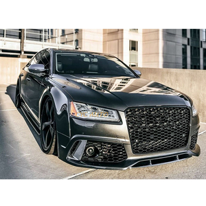 RS8 look ricambi Auto paraurti anteriore bodykit per <span class=keywords><strong>Audi</strong></span> A8 <span class=keywords><strong>D4</strong></span> 4H 4N S8 2011 2012 2013 2014 2015 2016 2017 2018 - Product Image 4