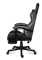Anji Professional Gamer Chair Pro Black Home Lift Swivel E-Sports Racing Desk Fauteuil de jeu avec repose-pieds et massage