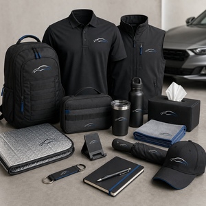 Premium Promotional Gift Assortment Umbrella <b>Backpack</b> Polo Shirt Notebook Tumbler Cap and Automotive Event Swag - Product Image 1