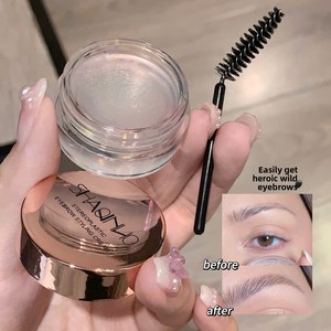 Gel Sourcils 3D Végan Mat Séchage Rapide Résistant à l'Eau, Coiffant et Éclaircissant, Doux et Transparent avec Brosse – Vente en Gros - Product Image 3