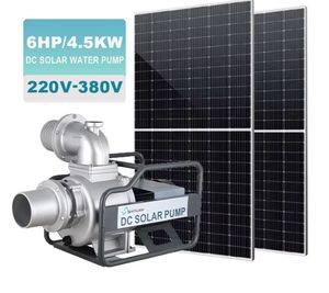 Pompe de surpression solaire 220V haute pression et haute efficacité pour l'irrigation agricole, 4500W, 120m³/h, modèle SY-150 - Product Image 2