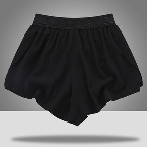 กางเกงขาสั้นออกกำลังกายเอวสูงสำหรับผู้ชาย, กางเกงขาสั้นออกกำลังกายสามส่วนแห้งเร็วกางเกงกีฬาวิ่งสำหรับฤดูร้อน - Product Image 2