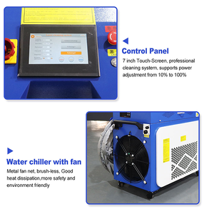 Hochleistungs-Raycus MAX <span class=keywords><strong>BWT</strong></span> 3000W Handgeführte Kontinuierliche Laserreinigungsmaschine zur Entfernung von Rost, Farbe und Öl Tragbarer Laserreiniger - Product Image 3