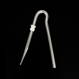 أنابيب مسبقة التشكيل والانحناء لقوالب الأذن لأجهزة السمع مع قفل بلاستيكي بأنبوبين بأحجام مختلفة، ملحقات أجهزة السمع - Product Image 3