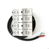 Interruptor Combinado Estándar Australiano 56E12 en Oferta, 56E12 + EATON 4*RCBO 3P+N 32A + 4*56SO532 + 4*56CB4N, Gris
