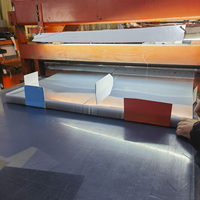 Rouleau de PVC transparent de 0,15 mm, 0,25 mm, 0,5 mm, film plastique pour thermoformage sous vide