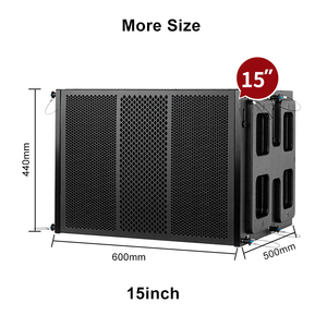 BA15S 2000W 专业音响系统户外线阵列专业音箱低音炮15英寸低频线阵列扬声器 - Product Image 2