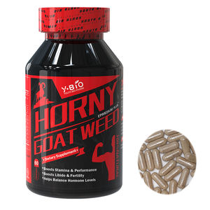 Groothandel Epimedium Extract Capsules Hoge Zuiverheid Mannelijke Energie Booster met Ginseng Wortel Extract Snelle Levering - Product Image 1