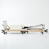 Machine de Pilates Reformer pliable à hauteur réglable certifiée CE, gain de place, pour débutants et professionnels