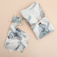 Lot de couvertures en mousseline pour bébés, serviettes de bain, ensembles de couettes, couvertures de sécurité pour tout-petits, cadeaux de Noël – Vente en gros directe usine