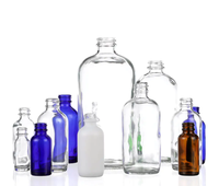 Grosir 15Ml 30Ml 60Ml 120Ml 240Ml 480Ml 960Ml Botol Kaca Amber Boston Botol Kaca Bundar