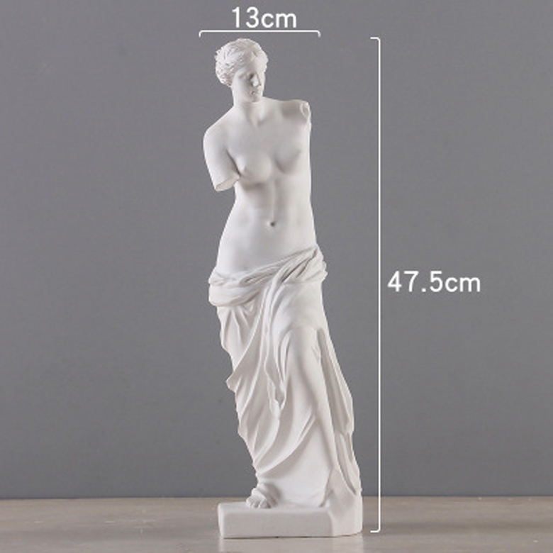 女神アプロディーテーの像高さ:62.5 cm ギリシャのミケランジェロダビッドバスト女神アフロディーテ像彫刻