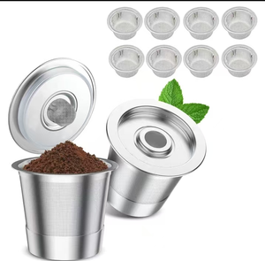 Tái Sử Dụng K-Cup Keurig Cà Phê Bộ Lọc 200Ml Thân Thiện Với Môi Cấp Thực Phẩm Dễ Dàng Để Sử Dụng & Sạch Xách Tay Cà Phê & Trà Công Cụ - Product Image 3