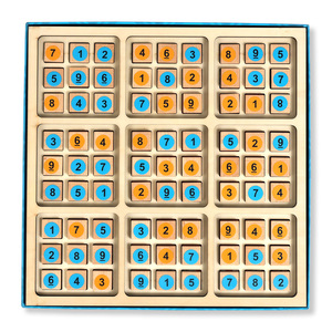 <span class=keywords><strong>Sudoku</strong></span> XO Chess 2-en-1, jeu de puzzle <span class=keywords><strong>Sudoku</strong></span> portable, jeu de logique pour l'entraînement cérébral, jouet d'apprentissage des mathématiques pour étudiants et adultes - Product Image 5