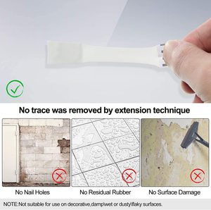 Bande adhésive double face en caoutchouc, grande taille, pour accrocher photos dans la salle de bain, activée par l'eau, sensible à la pression - Product Image 3
