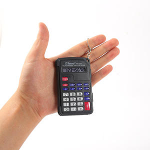Kenko Kk568a Mini calculatrice de poche à 8 chiffres, alimentée par batterie, calculatrice porte-clés pour étudiants - Product Image 1