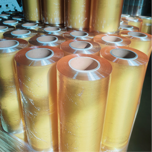 <span class=keywords><strong>Film</strong></span> alimentaire en PVC de qualité alimentaire, fabrication directe d'usine, rouleau jumbo personnalisé de 2500 m, <span class=keywords><strong>film</strong></span> d'emballage haute extensibilité pour l'emballage alimentaire - Product Image 1